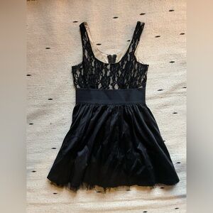 Black Silk Dress women’s S